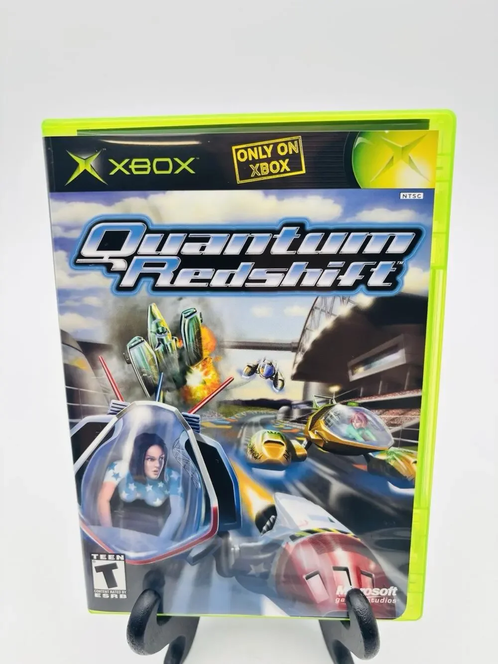 Quantum Redshift (Microsoft Xbox, 2002) Complete w/ Manual - Tested Works VG CIB